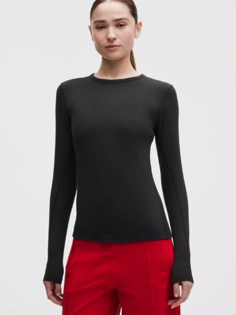 Lululemon Hold Tight Long-Sleeve Shirt - Black